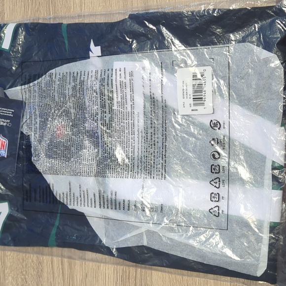 Nike Garrett Wilson Stealth Black New York Jets Game Jersey- S-8 - Picture 1 of 2